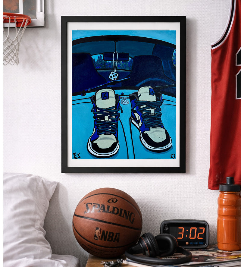 BLUE: VW and Shoe Series 1, 8x10