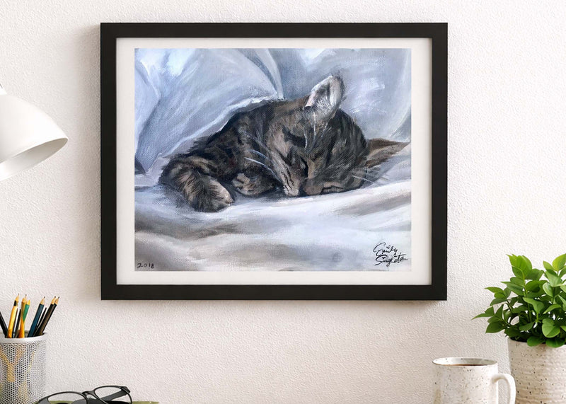 Cat Nap, 8x10