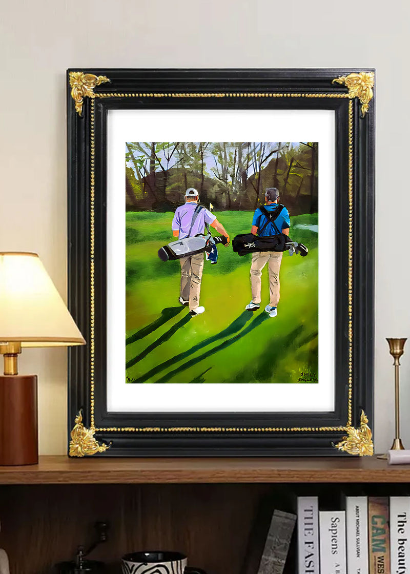 Golfing 8x10