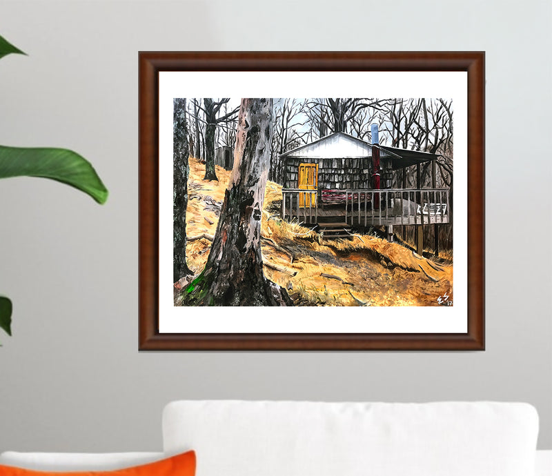 Papaw's Cabin, 8.5x11