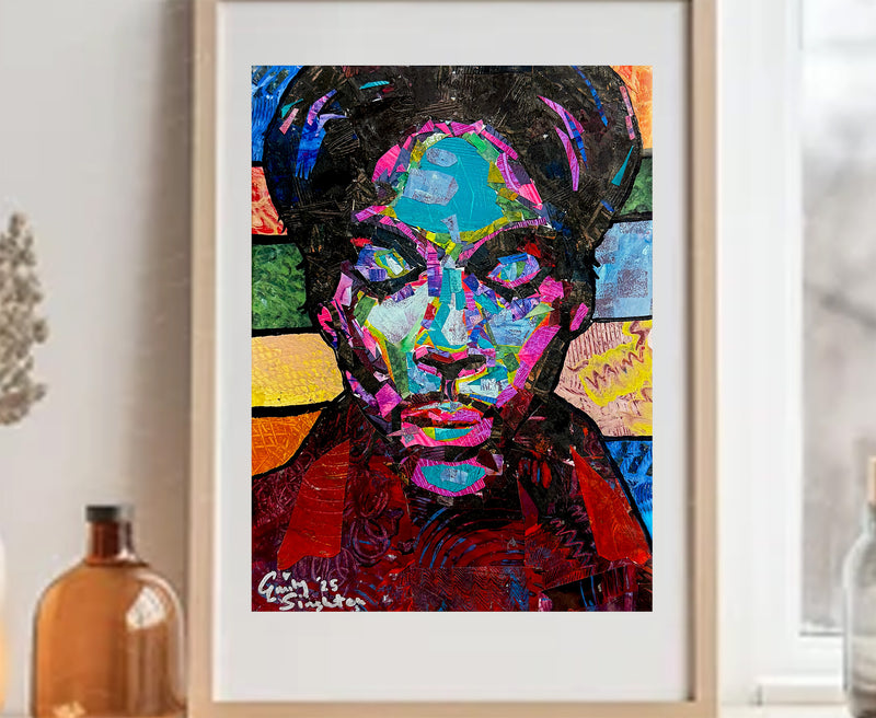 Prince Pop Art Collage 8.5x11