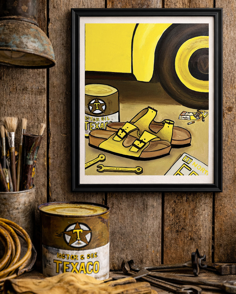YELLOW, VW and Shoe series 3, 8x10