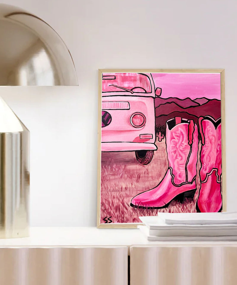 PINK, VW and shoes series 4