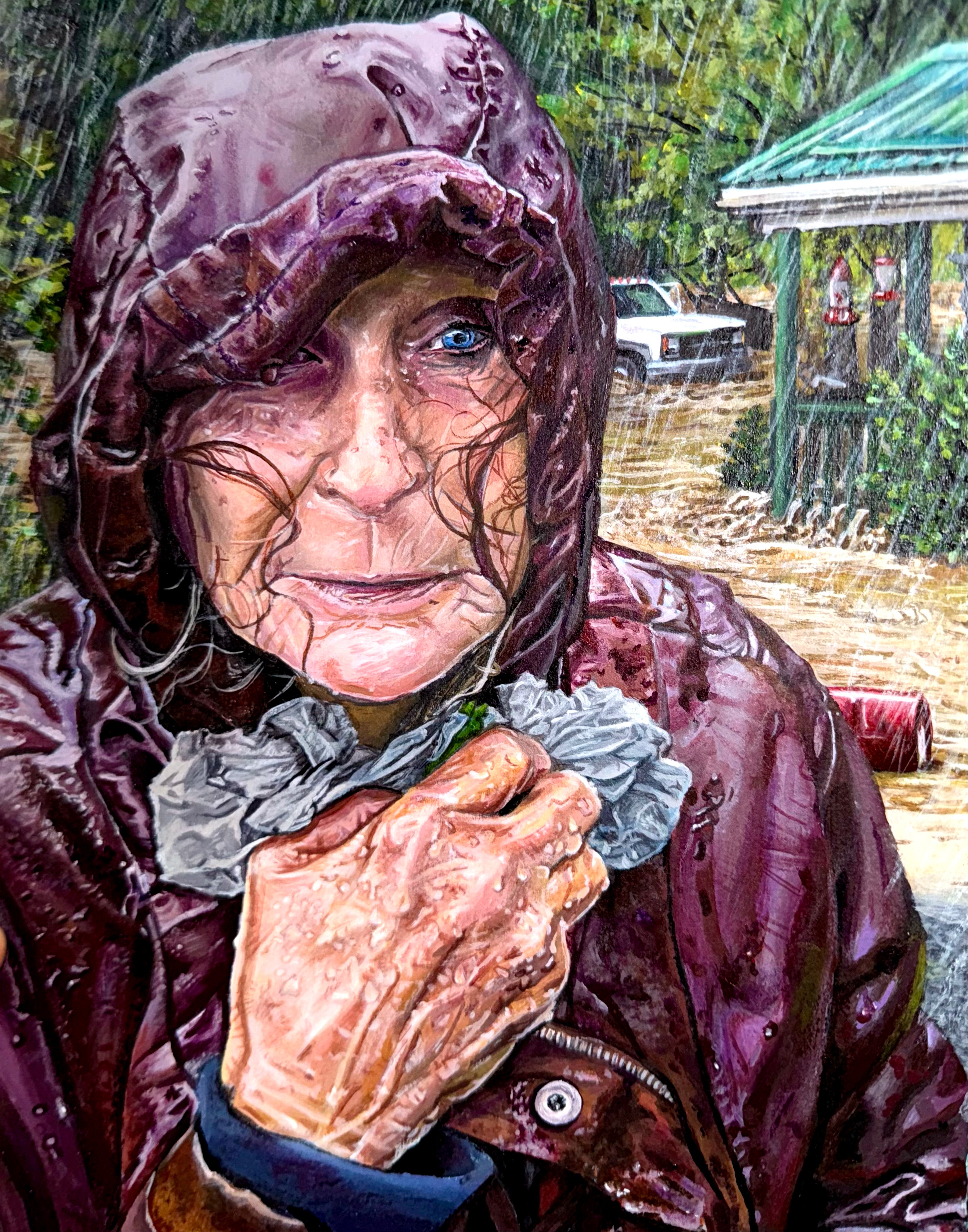 Helene Acrylic Painting