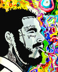 Posty-- acrylic painting on canvas